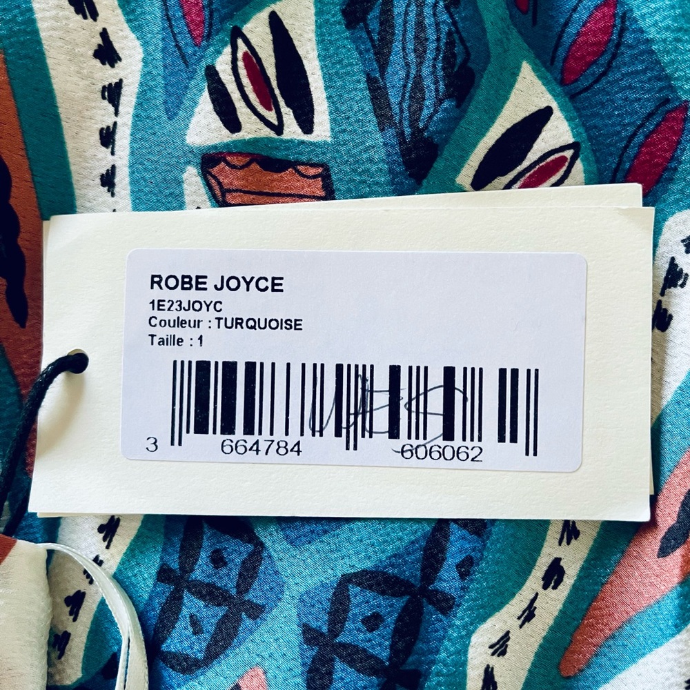 NWT Ba&sh Joyce Turquoise Strappy Size Small Maxi Dress - Picture 9 of 10